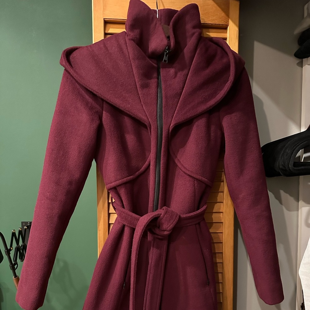 Sonia & Kyo brand new red wool coat